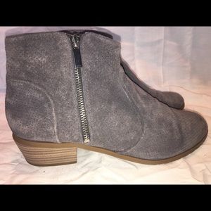 Women’s INC Grey Suede Ankle Boots